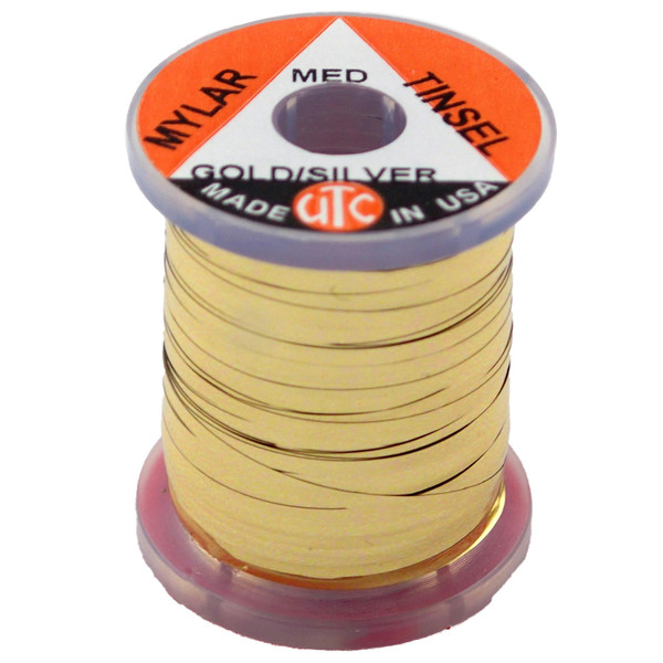 Wapsi Flat Mylar Two-Tone Gold & Silver Tinsel