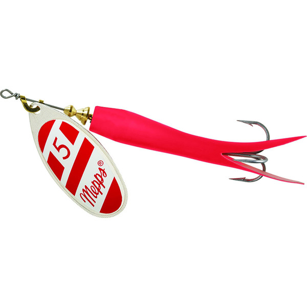 Mepps Flying C Spinner color Red Red White