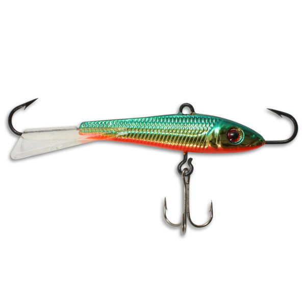 Northland Puppet Minnow Darter Jig color Hot Blue Chub