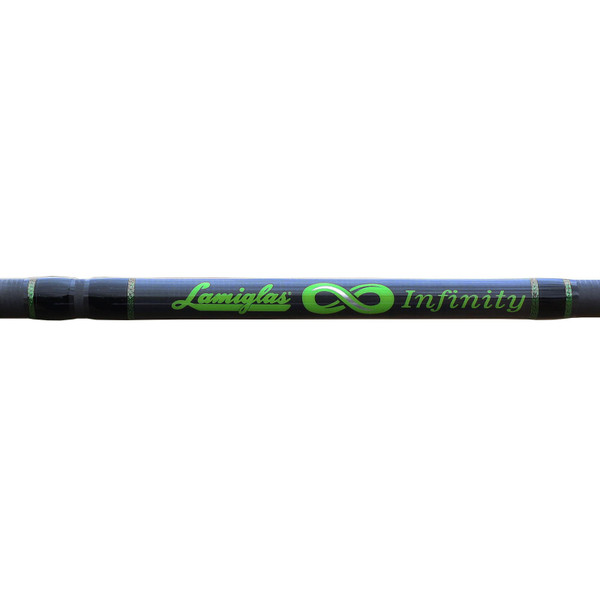 Lamiglas Infinity Salmon & Steelhead Spinning Rod close up of blank
