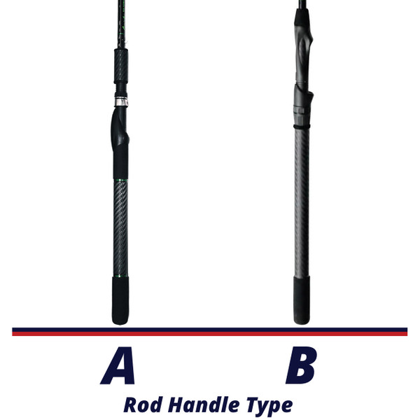Lamiglas Infinity Salmon & Steelhead Spinning Rod handle comparison chart