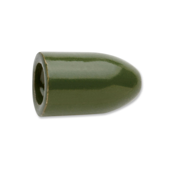 VMC Tungsten Worm Weights color Green Pumpkin