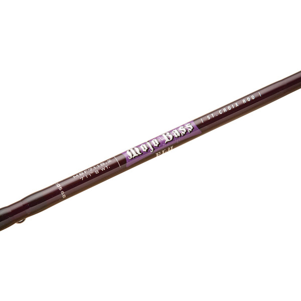 St. Croix Mojo Bass Fly Rod close up of blank