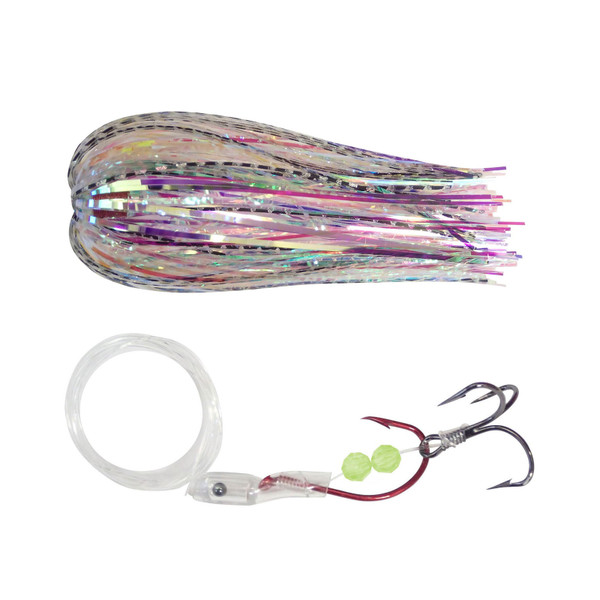 A-TOM-MIK Live Tournament Series Trolling Fly color Mirage Pearl