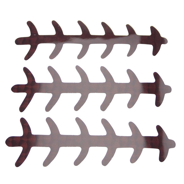 WTP Ladderback Spoon Die-Cut Stickers color Black Prism