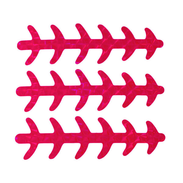 WTP Ladderback Spoon Die-Cut Stickers color Pink Prism