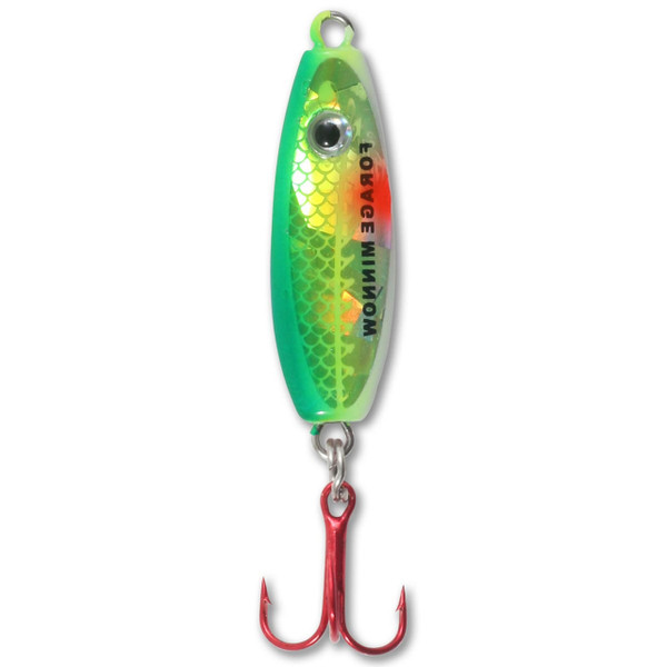 Northland Forage Minnow Spoon color Super-Glo Perch