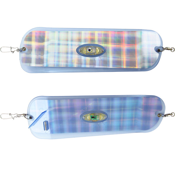 Pro Troll ProChip ProFlash Lighted Fin Flasher color UV Plaid