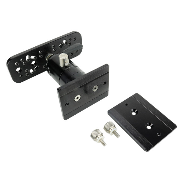 Cisco Sure-Lok Electronics Mount Black Stealth Edition showing bottom Sure-Lok mount disassembled