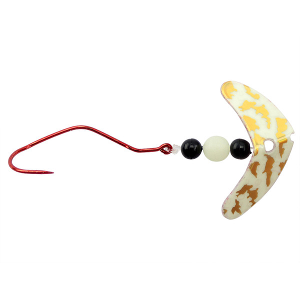 Mack's Smile Blade Slow Death Rig color Glow Gold Tiger