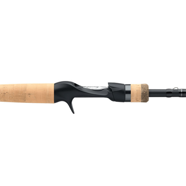 G. Loomis IMX-PRO Bass Casting Rod model IMX-PRO 840C BFS close up of reel seat