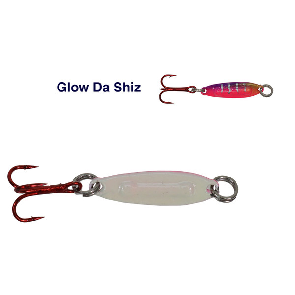 ACME Tackle Rattlemaster Kastmaster color Glow Da Shiz