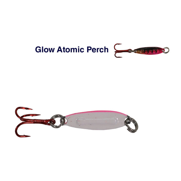 ACME Tackle Rattlemaster Kastmaster Glow Atomic Perch