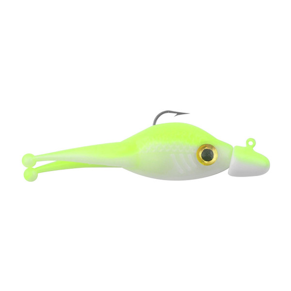 Strike King Mr. Crappie Scizzor Shad Jigs color Refrigerator White