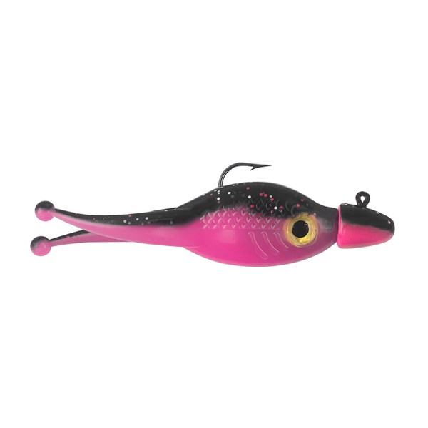 Strike King Mr. Crappie Scizzor Shad Jigs color Pink Tuxedo