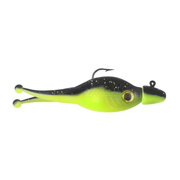 Strike King Mr. Crappie Scizzor Shad Jigs color Tuxedo Black