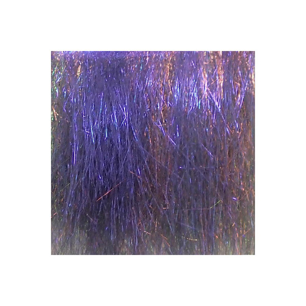 Hareline Dubbin Ice Dub Minnow Back Shimmer Fringe