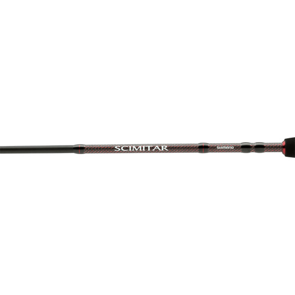 Shimano Scimitar Salmon & Steelhead Spinning Rod close up of blank