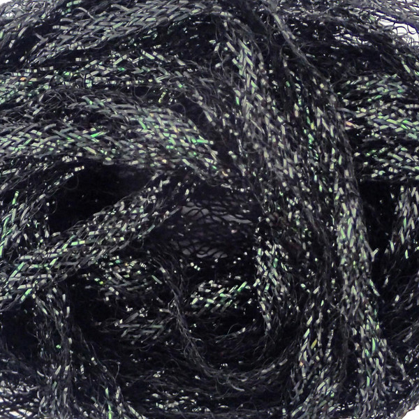Hareline Dubbin Flat Diamond Braid color Black