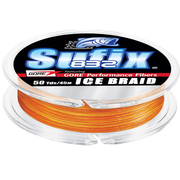 Sufix 832 Advanced Ice Braid color Fire Camo