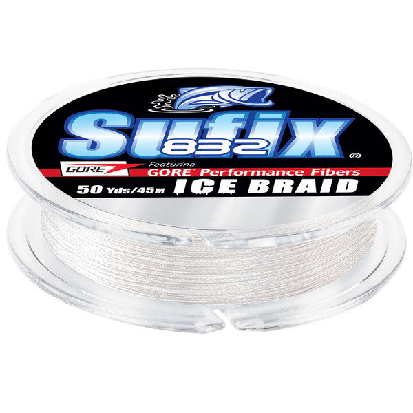Sufix 832 Advanced Ice Braid color Ghost