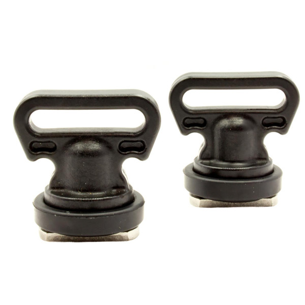 YakAttack Track Mount Vertical Tie Downs color Black 