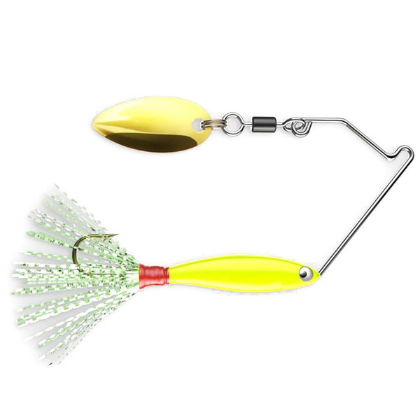Dynamic Lures Trout Spinnerbait color Chartreuse