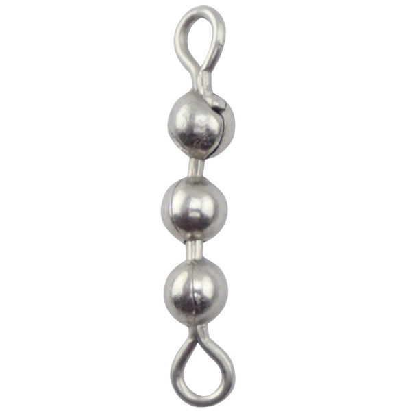 Bead Tackle Chain Swivels 3 Ball - 75 lb.