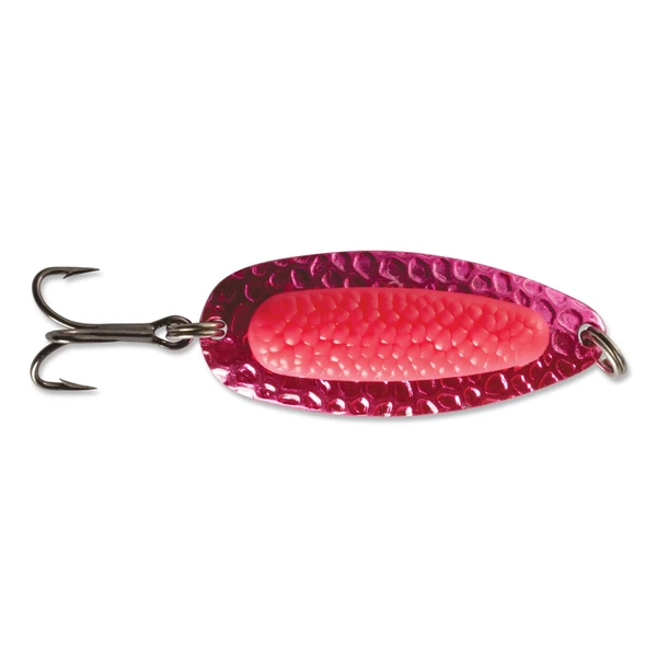 Blue Fox Pixee Spoon color Metallic Hot Pink-Fluorescent Red
