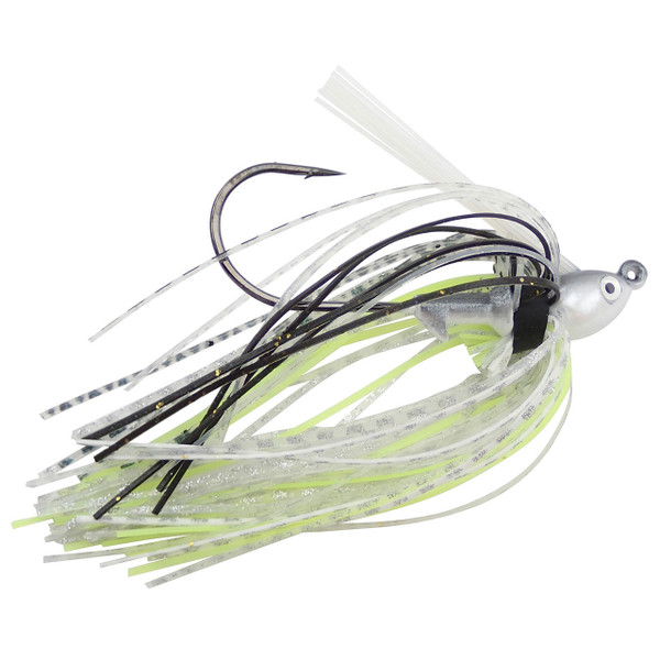 Dirty Jigs Finesse Swim Jig color Chartreuse Shad