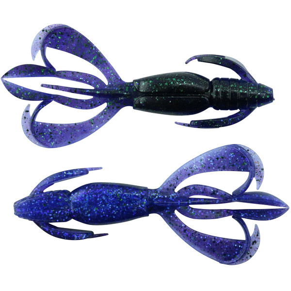 Keitech Crazy Flapper color Black Blue