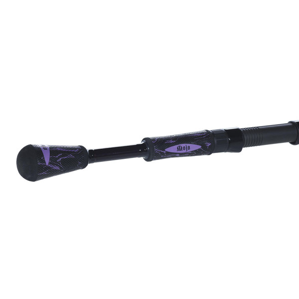 St. Croix Mojo Yak Spinning Rod close up of grip