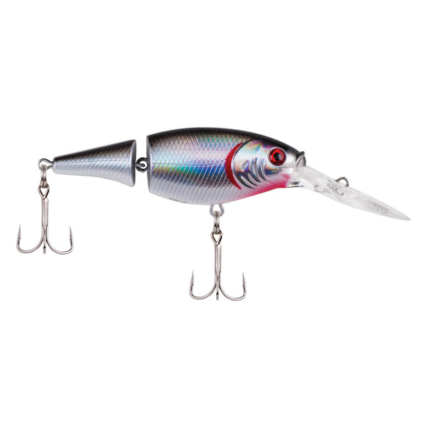 Berkley Flicker Shad Jointed Crankbait color Black Silver