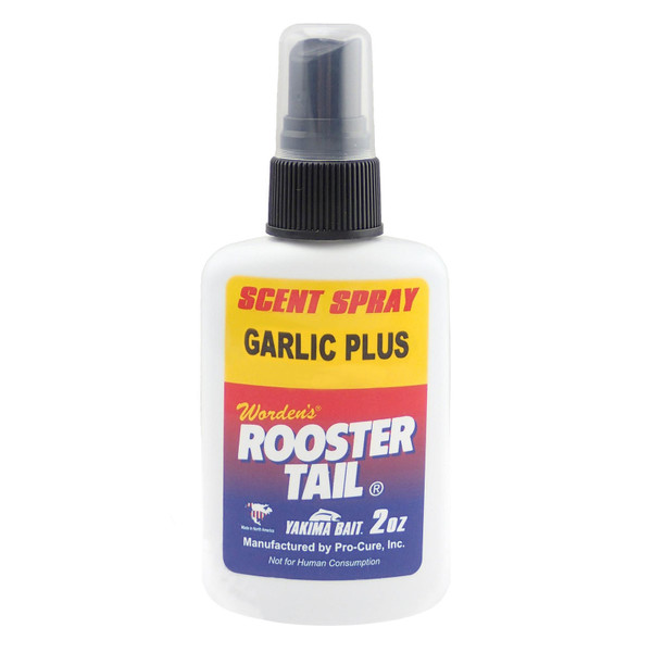 Worden's Rooster Tail Scent Spray scent Garlic Plus 