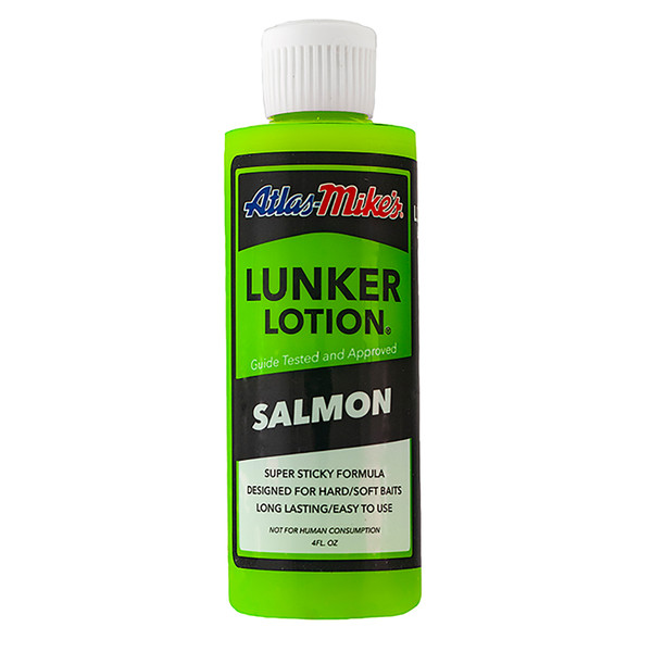 Atlas-Mike's Lunker Lotion scent Salmon 4 oz.