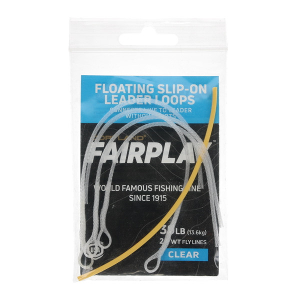 Cortland Floating Slip-On Leader Loops clear 30 lb.