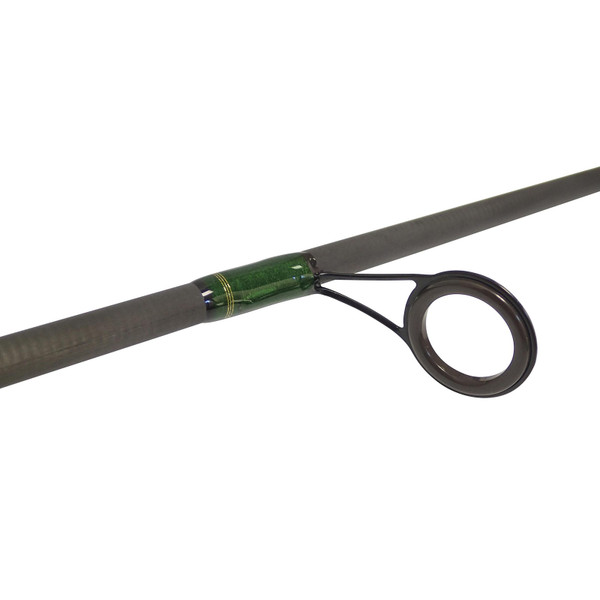 Lamiglas Hammer Walleye Spinning Rod close up of guide
