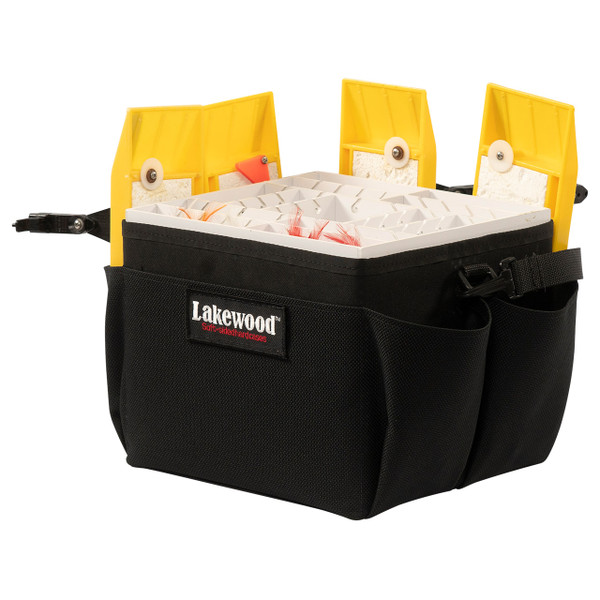 Lakewood Pedestal Organizer side view