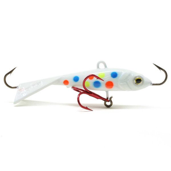 Clam Tikka Mino Jigging Lure color Glow White Wonderbread