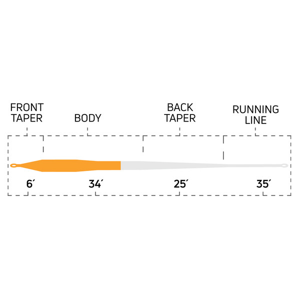 Cortland Specialty Salmon Steelhead Fly Line Profile