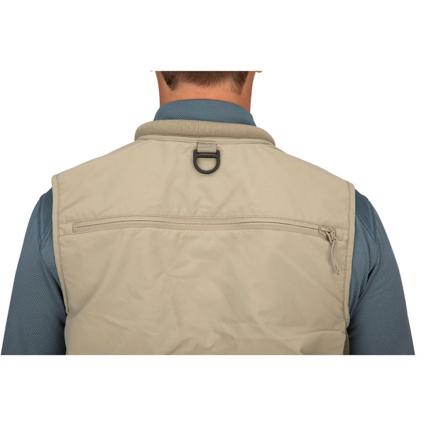 Simms Men's Tributary Fishing Vest back