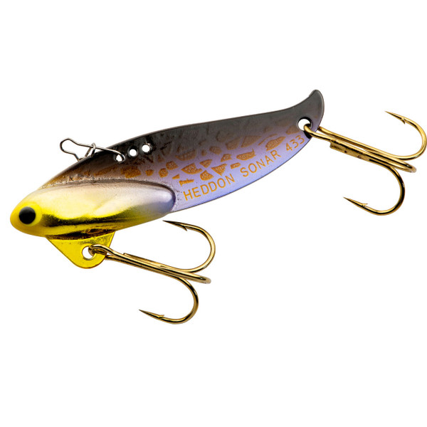 Heddon Sonar Blade Bait Lime color Purple Shad