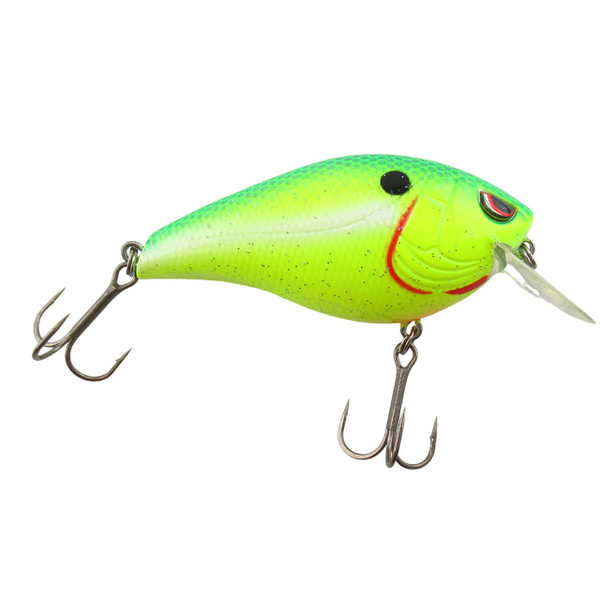 SPRO Hunter Crank 65 Squarebill Crankbait color Chartreuse Nasty