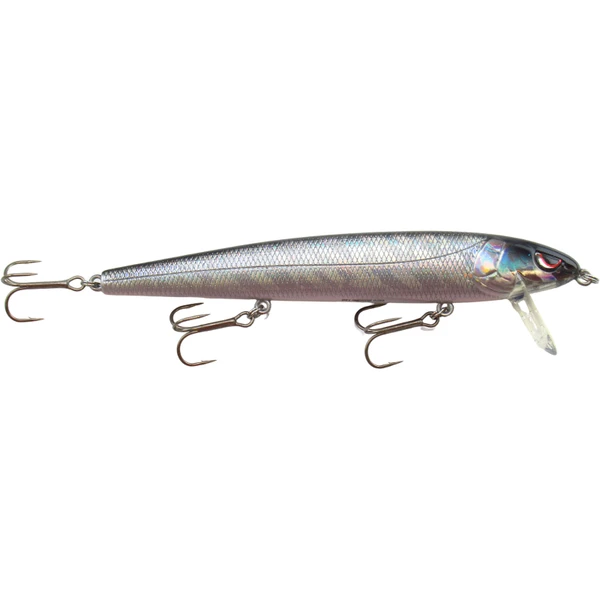 SPRO Zero Minnow 130 Wake Bait color Silver Black