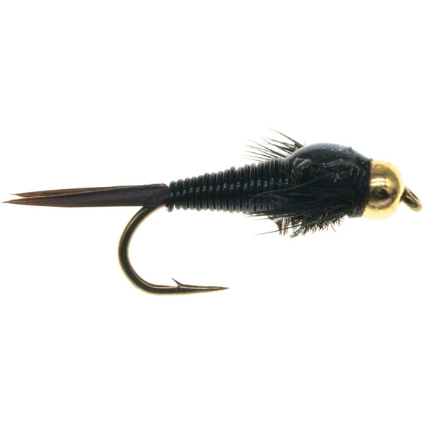 Bead Head Copper John Nymph - 2 Pack color Black