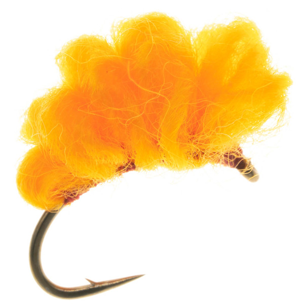 Sucker Spawn Egg Fly - 2 Pack color Orange