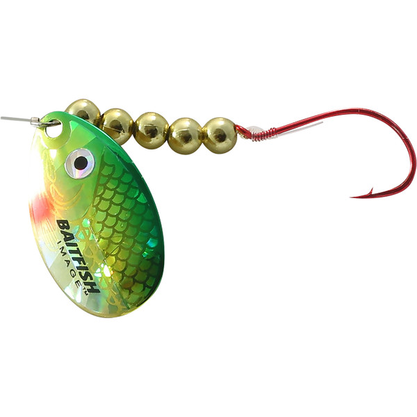 Northland Baitfish-Image Spinner Rig color Yellow Perch