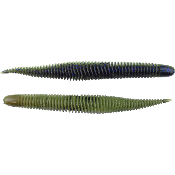 Geecrack Bellows Stick Worm Soft Bait  color Muddy Gill