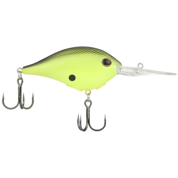 Berkley Dime in Black Chartreuse