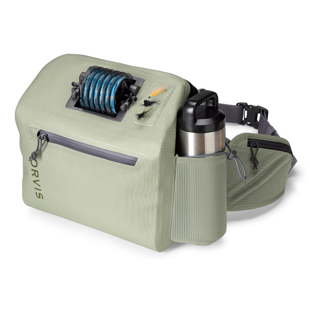 Orvis PRO Waterproof Hip Pack (tippet and beverage container not included)